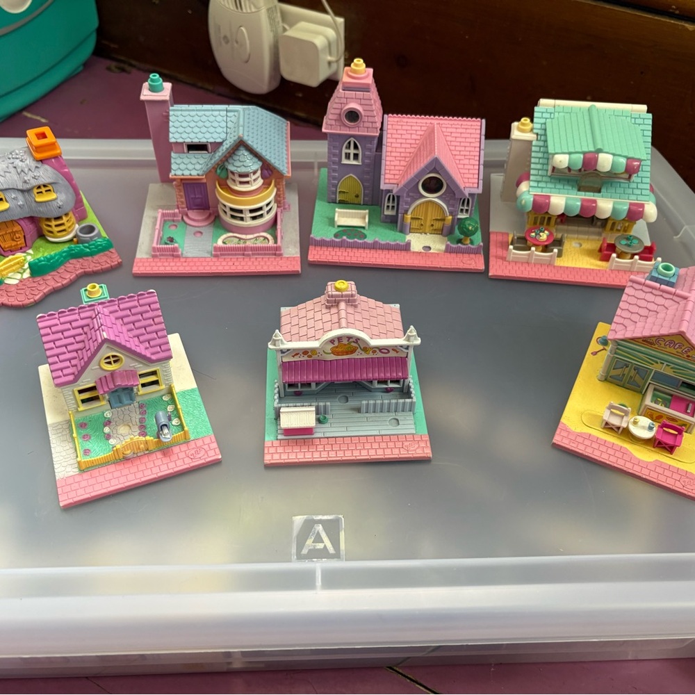 Vintage Polly Pockets 1993 Blue Bird